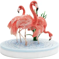 Crystal Myriad Flamingos