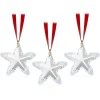 Exclusive Winter Star Ornament Set of 3