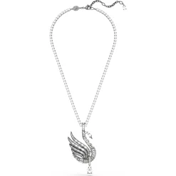 Swan Anhänger und Brosche