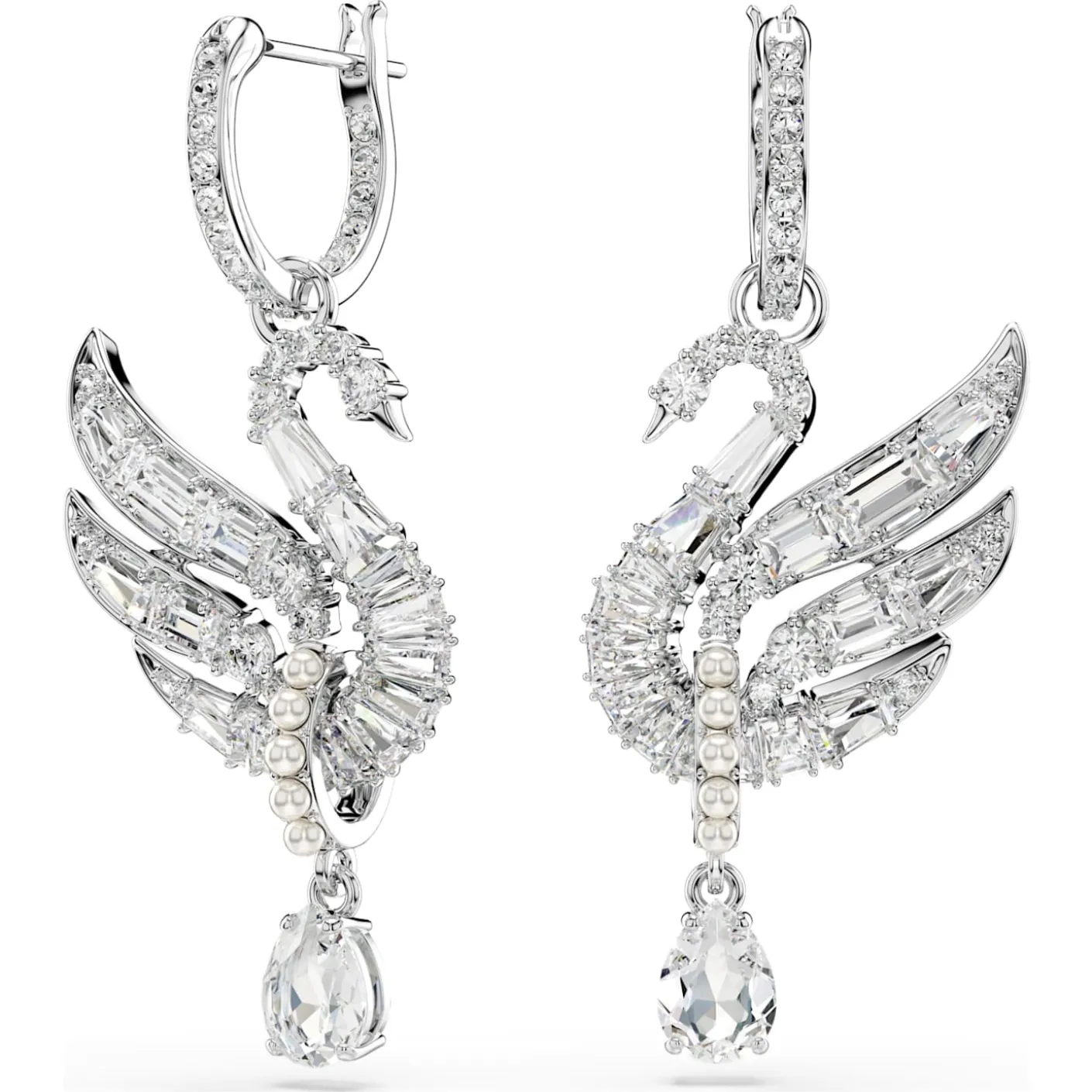 Swan Ohrringe